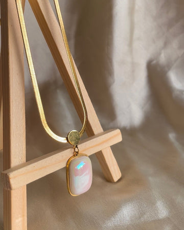 Greek Moon Stone Pendent
