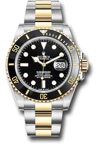 Submariner | Silver Golden Chain | Black Dial