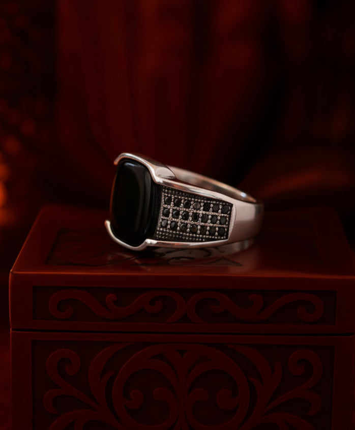 Ottoman Dynasty Black Ring