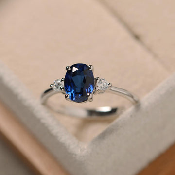 Blue Sapphire Ring