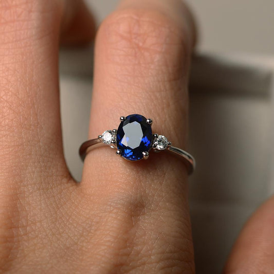 Blue Sapphire Ring